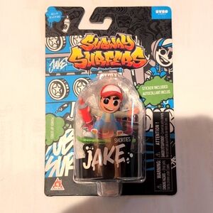 Subway Surfers Jake Figure Shorties Toy Nib